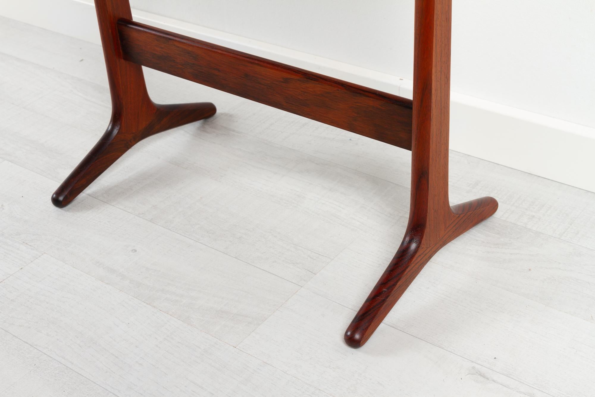Vintage Danish Rosewood Side Table by Heltborg 1960s 8