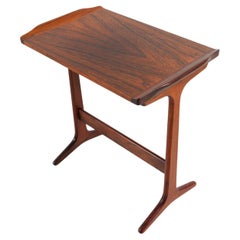 Vintage Danish Rosewood Side Table by Heltborg 1960s