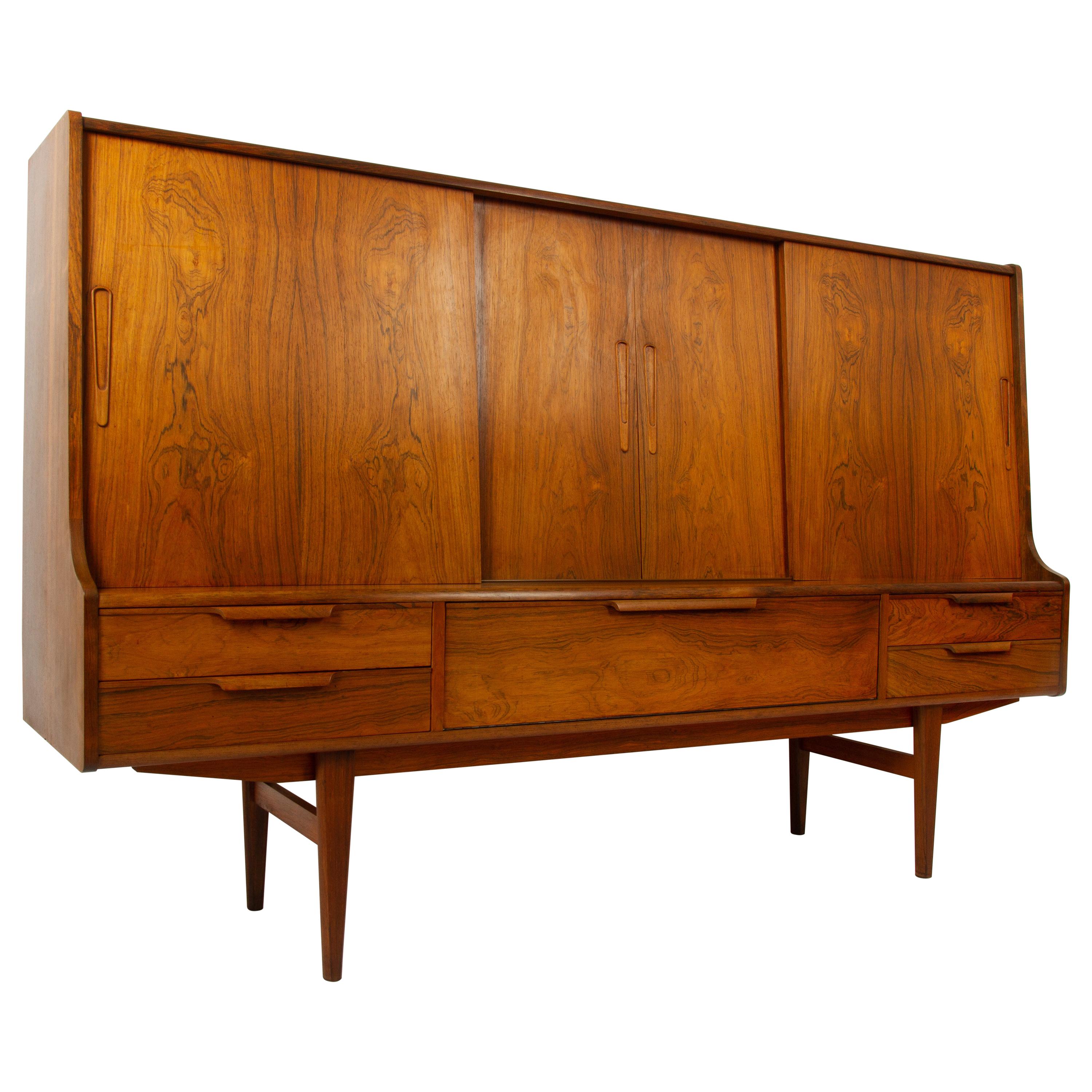 Vintage Danish Rosewood Sideboard 1960s