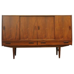 Vintage Danish Rosewood Sideboard by Borge Seindal