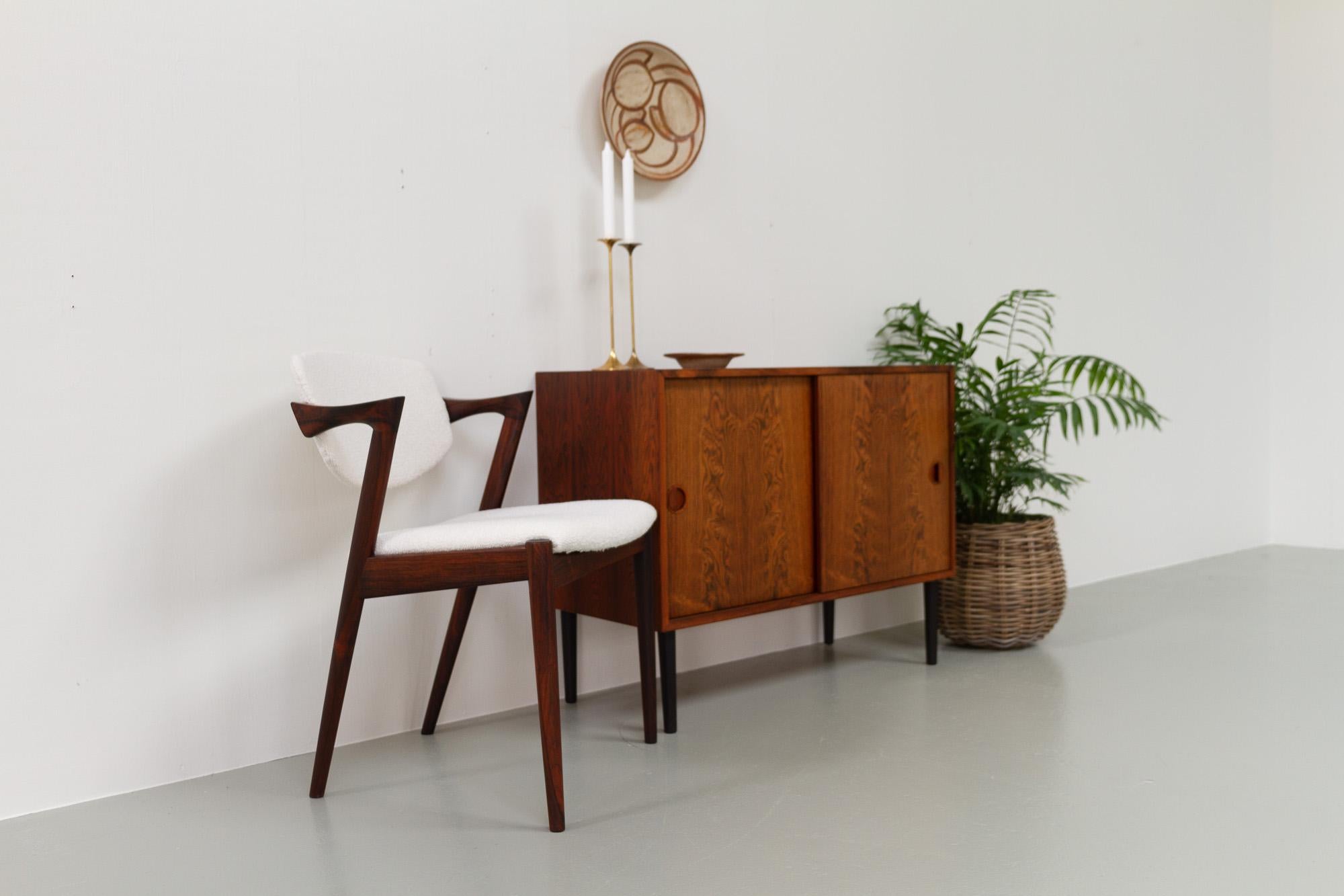 Vintage Danish Rosewood Sideboard with Sliding Doors by HG Furniture, 1960s 8