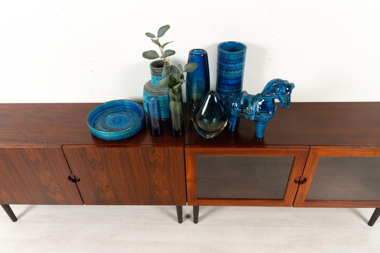 Vintage Danish Rosewood Sideboards by Bramin 1970s For Sale 13