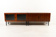Vintage Danish Rosewood Sideboards by Bramin 1970s