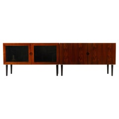 Dänische Sideboards aus Palisanderholz von Bramin, 1970er Jahre