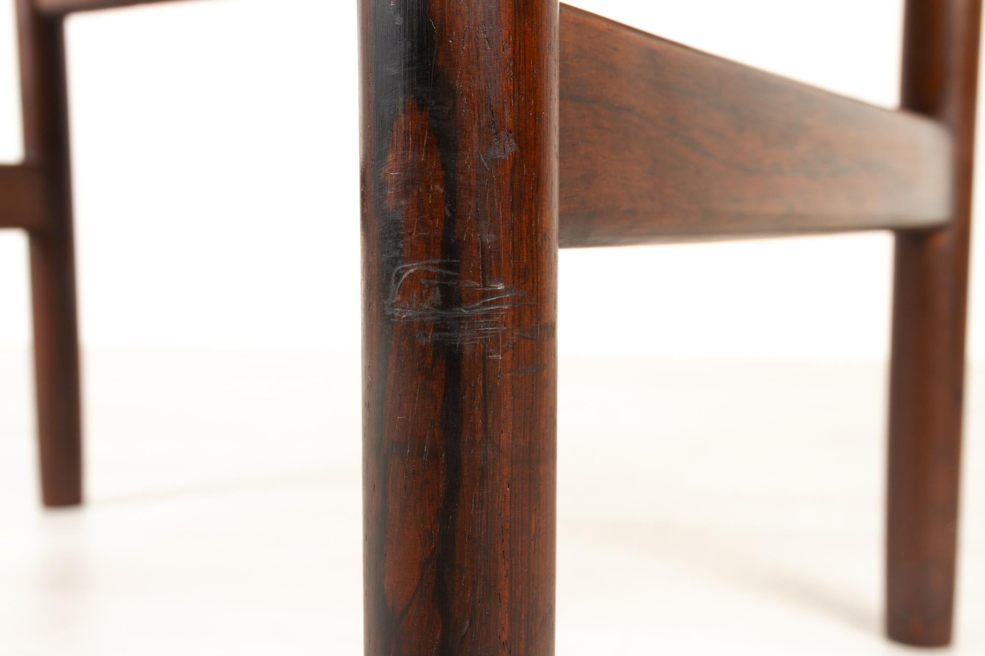 Vintage Danish Rosewood Stool by Spøttrup, 1960s 9