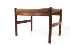 Vintage Danish Rosewood Stool by Spøttrup, 1960s