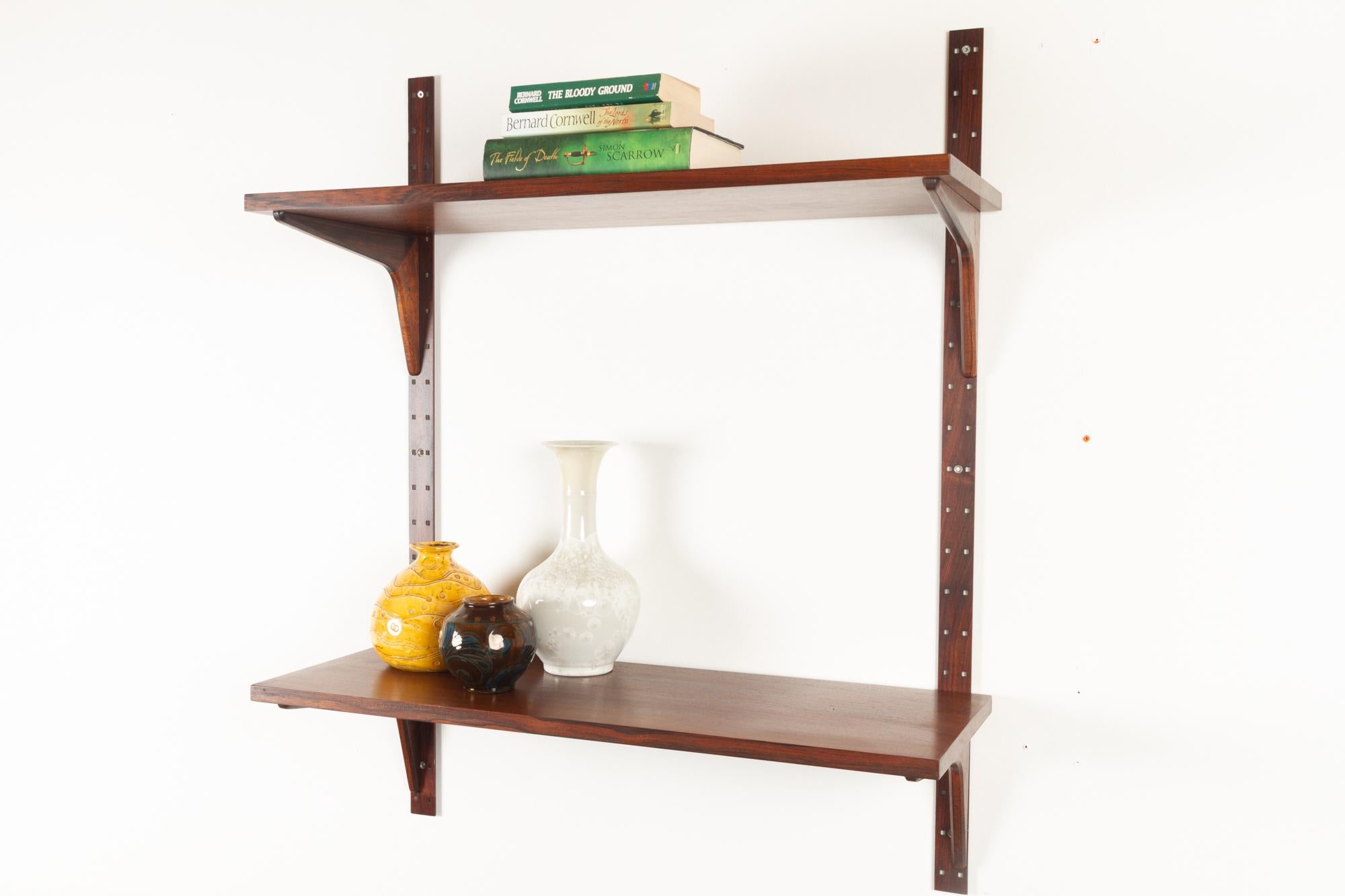 Vintage Danish Rosewood Wall Unit by HG Furniture, 1960s 6