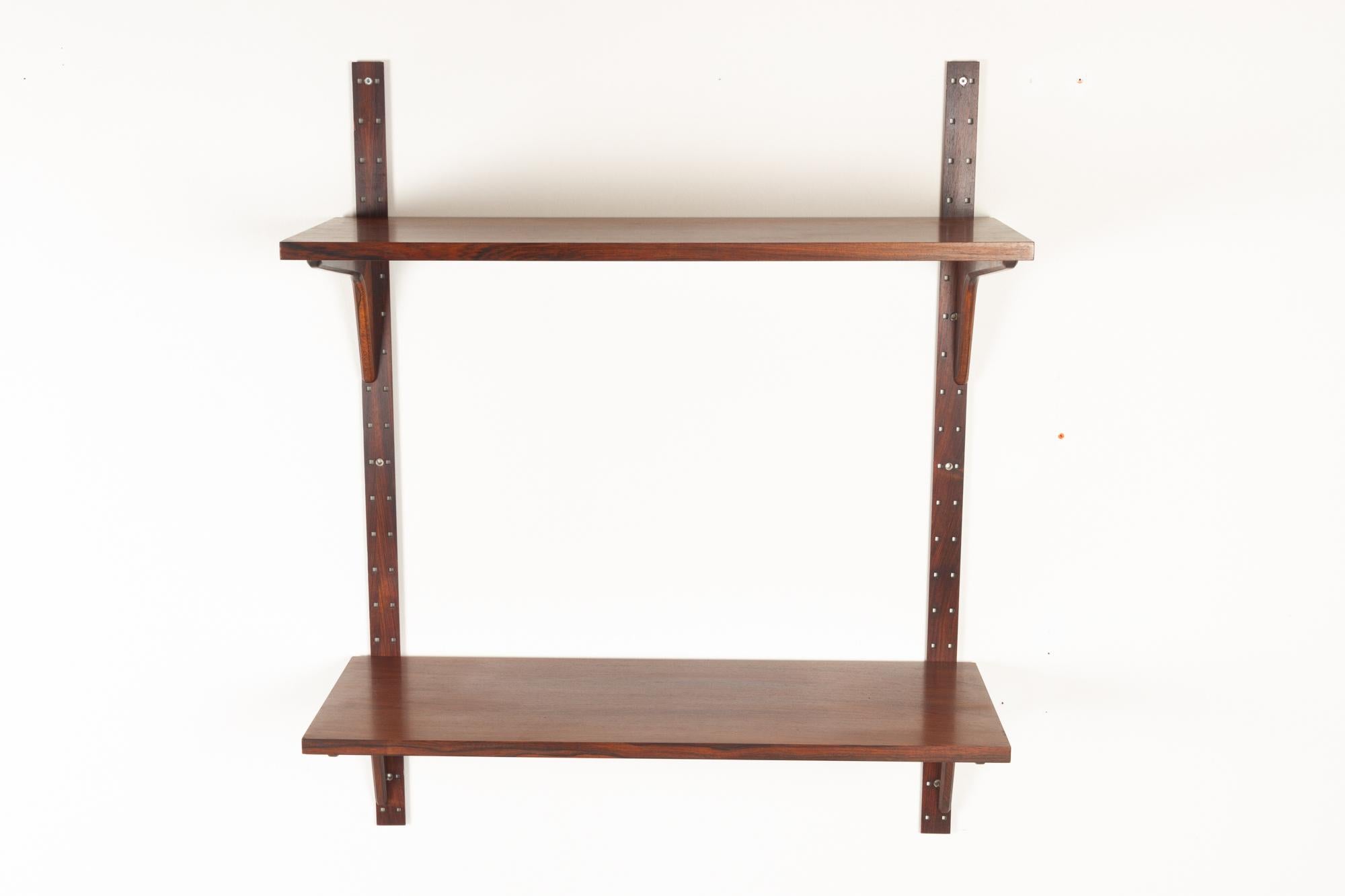 Vintage Danish Rosewood Wall Unit by HG Furniture, 1960s 1