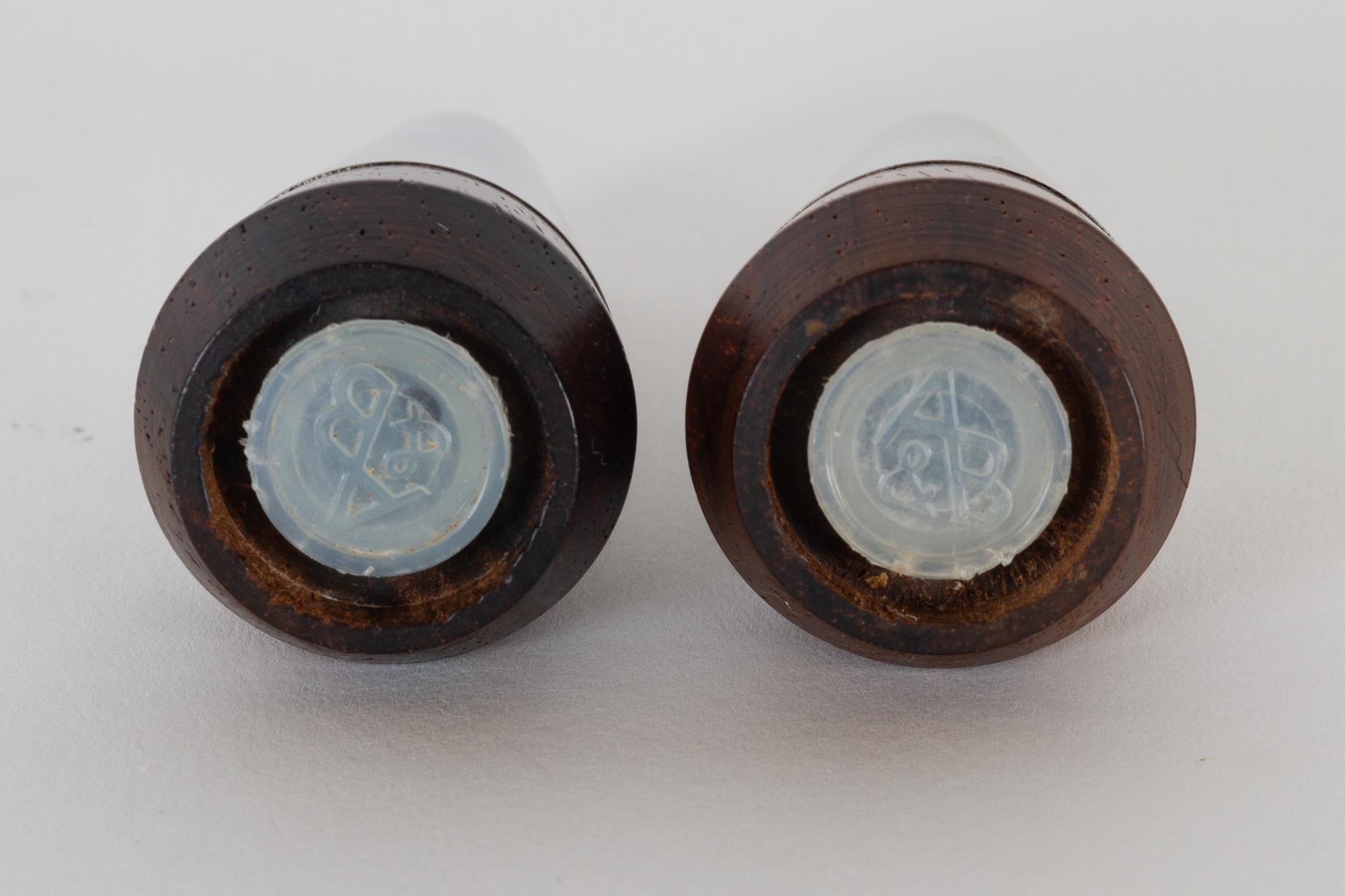 Mid-20th Century Vintage Danish Salt and Pepper Sets, 1960s For Sale