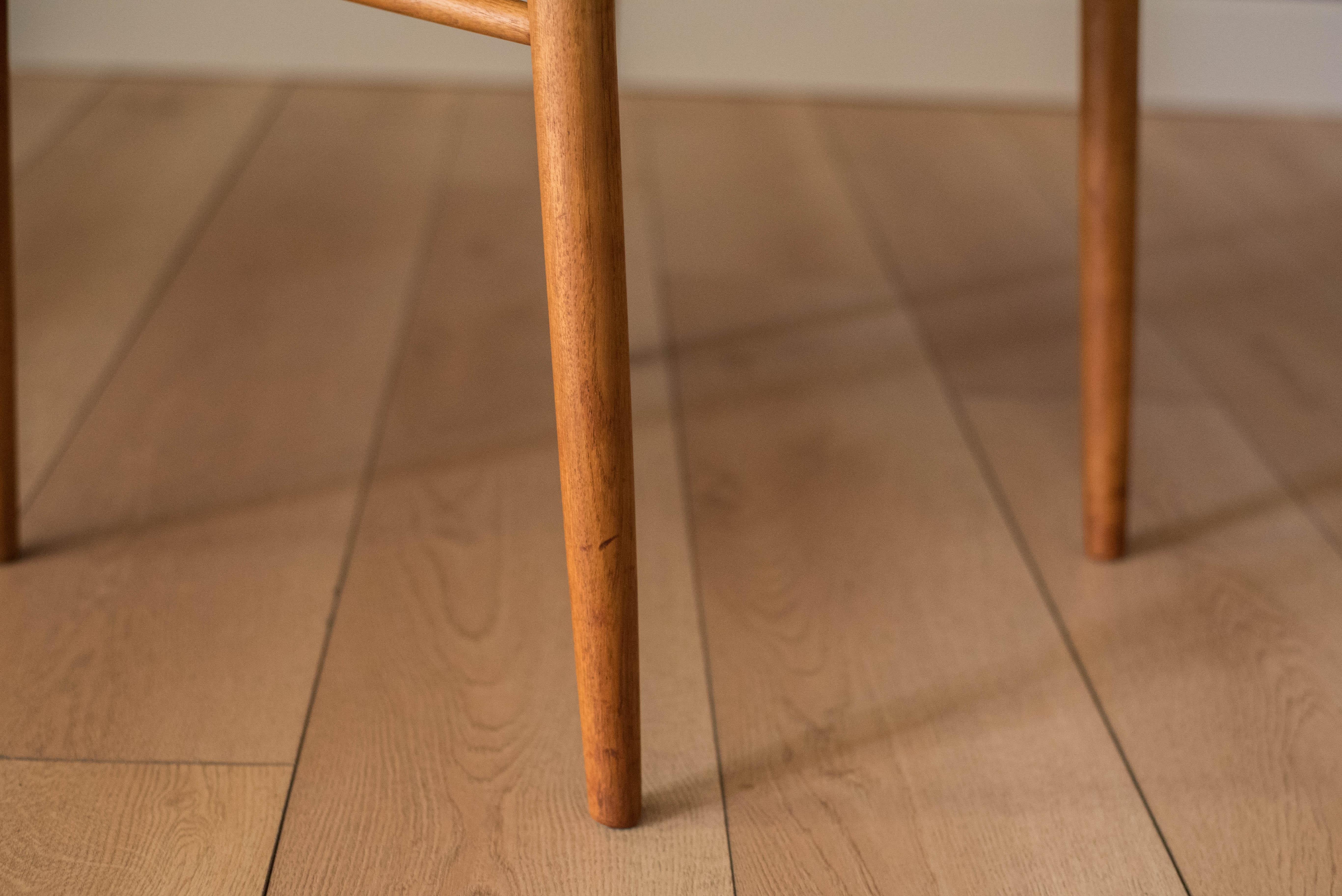 Vintage Danish Set of Four Teak Niels Moller 75 Dining Chairs 5