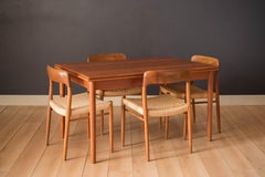 Vintage Danish Set of Four Teak Niels Moller 75 Dining Chairs