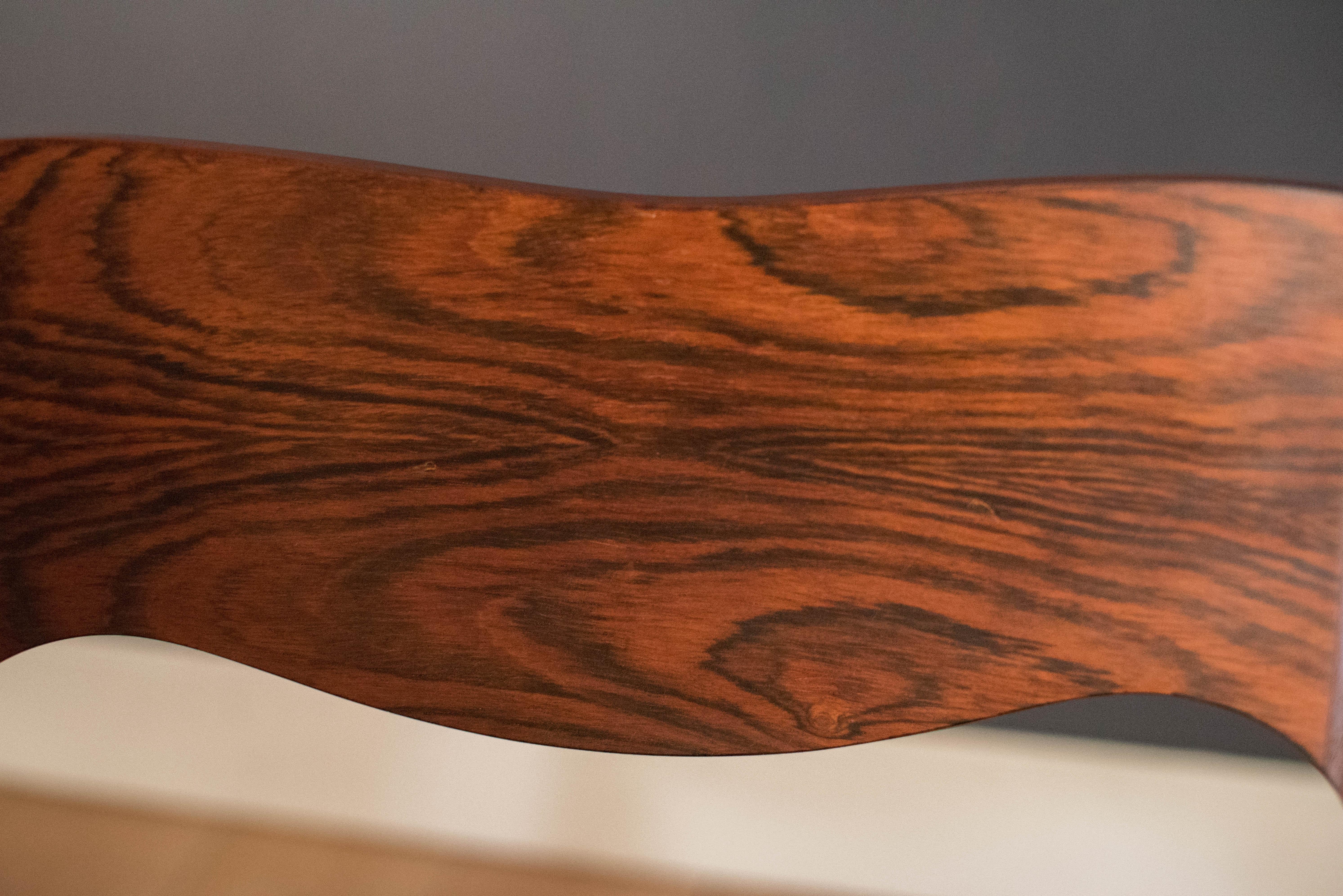 Set danese d'epoca di sei sedie da pranzo Niels Otto Moller in legno di palissandro n. 71 in vendita 4