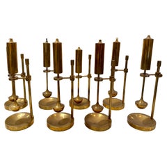 Dänische Schiffs-Öllampen aus Messing von Ilse Ammonsen (8 Avail - Preis pro Stück)