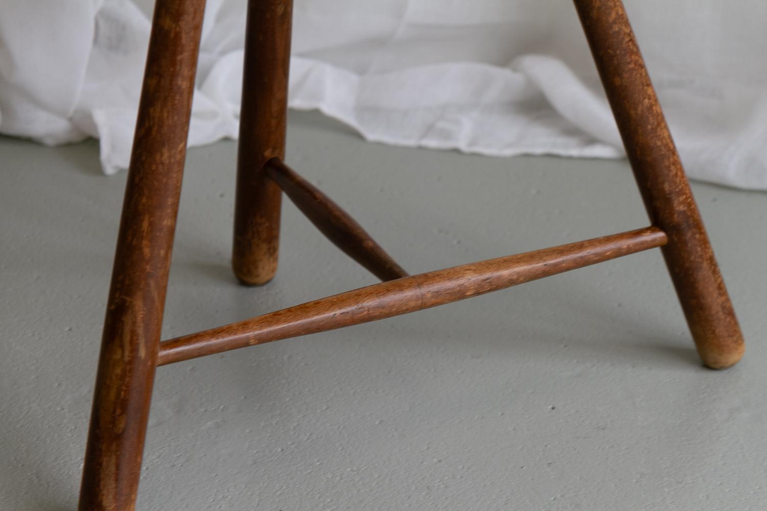 Industrial Vintage Danish Shoemaker Chair, 1930s. For Sale