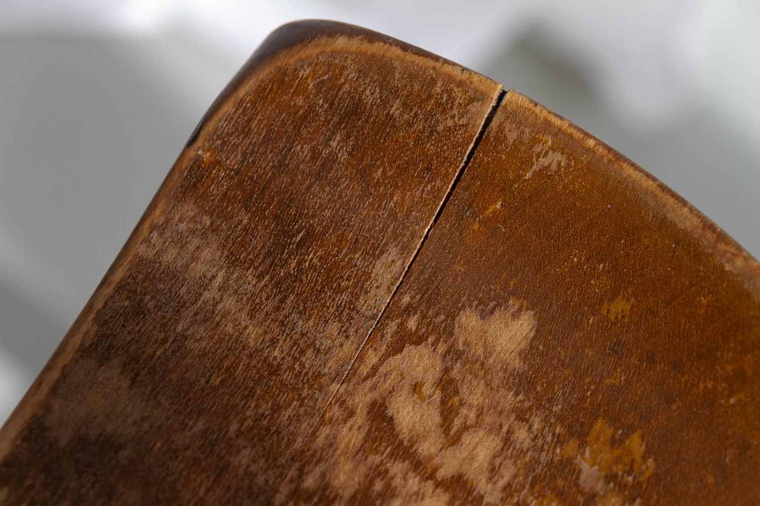 Vintage Danish Shoemaker Chair, 1930s. For Sale 2