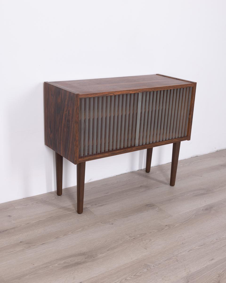 Vintage Danish Showcase Furniture 60s in Rosewood Design Paul Cadovius In Good Condition For Sale In None, IT