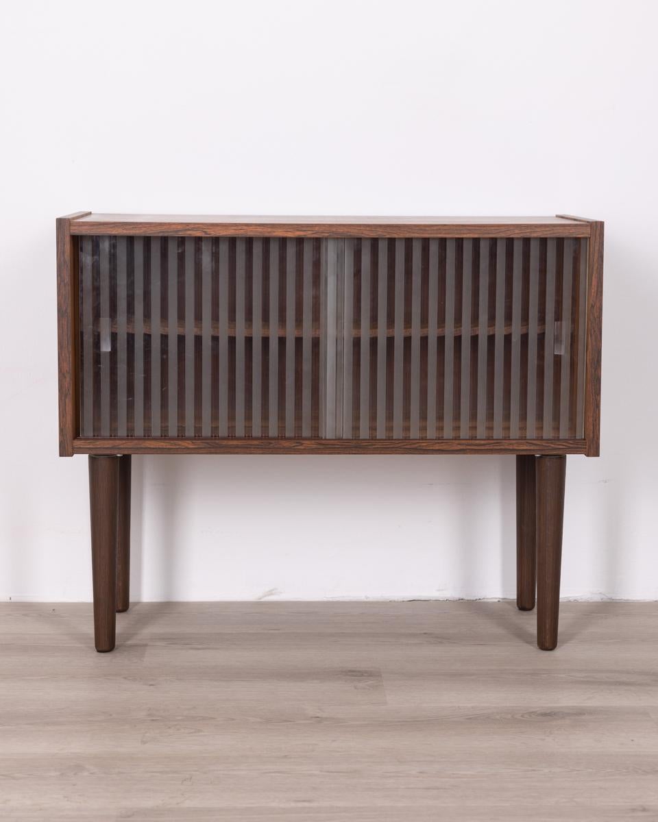 Vintage Danish Showcase Furniture 60s in Rosewood Design Paul Cadovius For Sale 4
