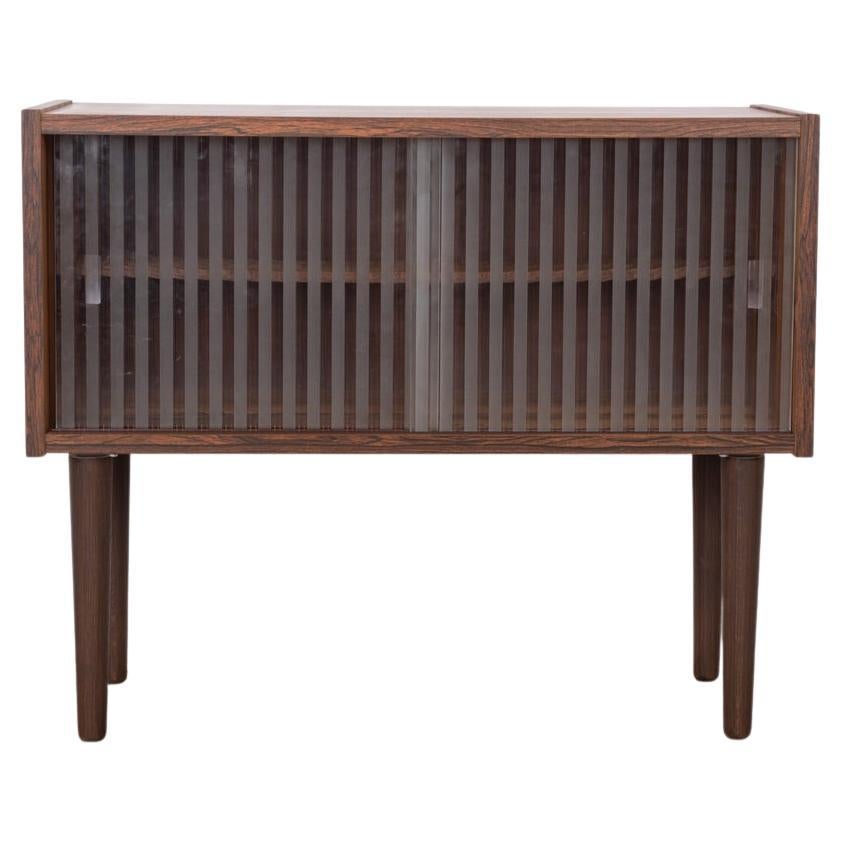 Vintage Danish Showcase Furniture 60s in Rosewood Design Paul Cadovius For Sale