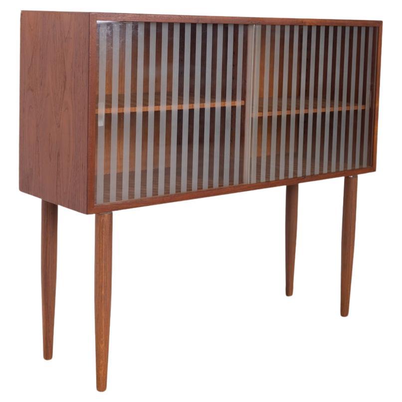 Vintage Danish Showcase Furniture 60s in Teak Design Paul Cadovius
