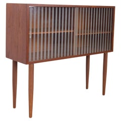 Vintage Danish Showcase Furniture 60s in Teak Design Paul Cadovius