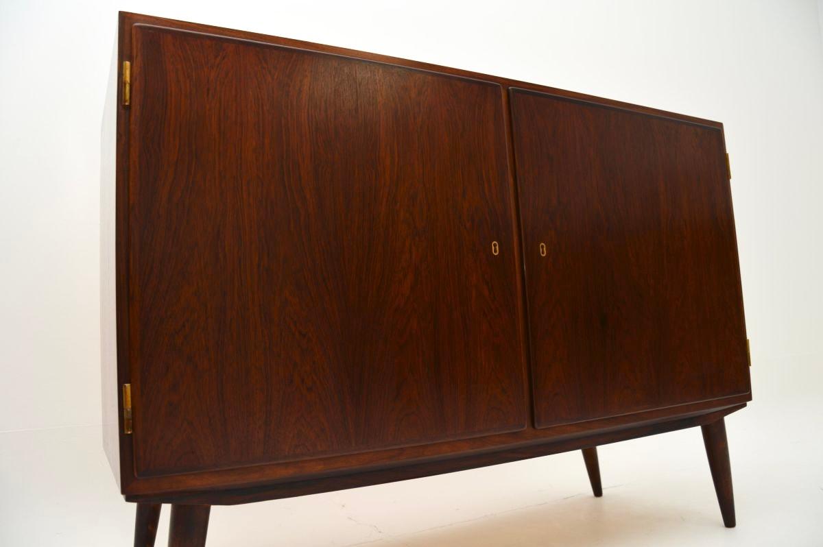 Vintage Danish Sideboard / Cabinet by Poul Hundevad For Sale 6