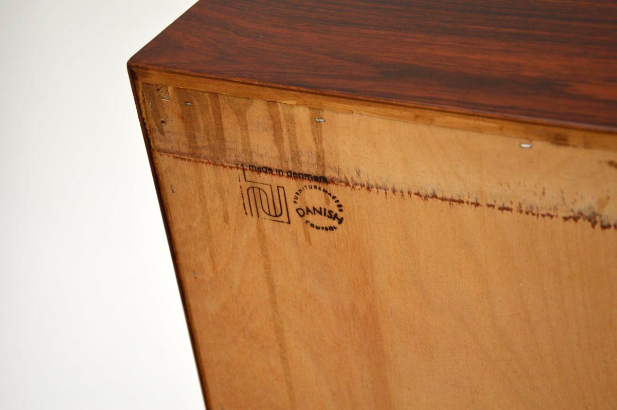 Vintage Danish Sideboard / Cabinet by Poul Hundevad For Sale 8