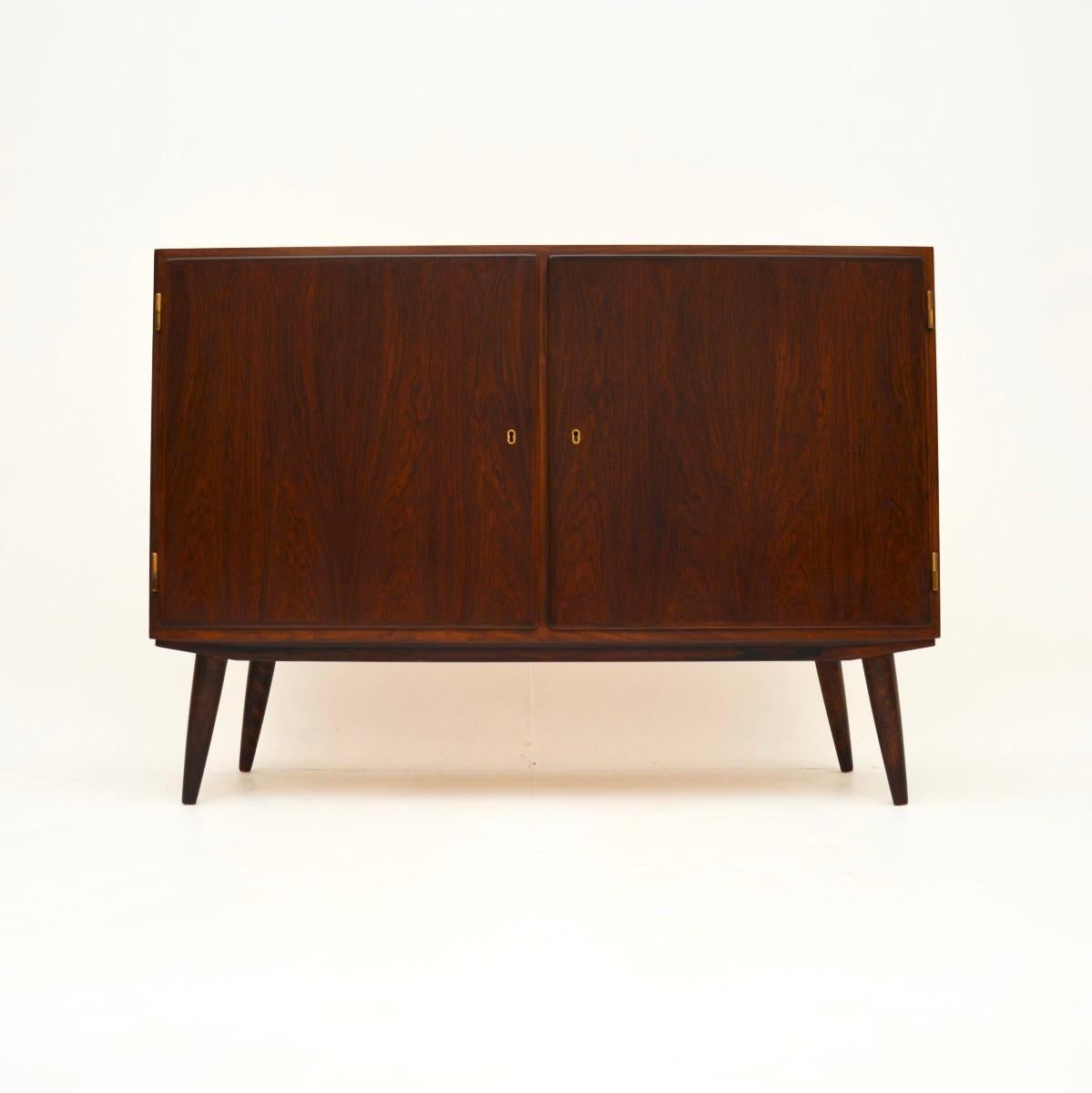 Mid-Century Modern Vintage Danish Sideboard / Cabinet by Poul Hundevad For Sale