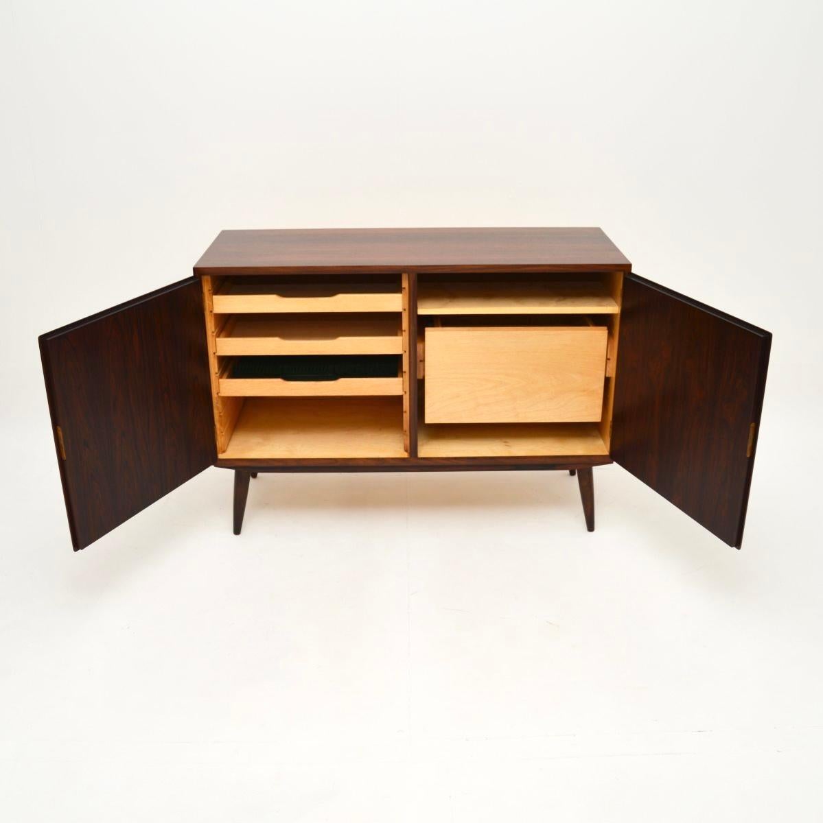Mid-20th Century Vintage Danish Sideboard / Cabinet by Poul Hundevad For Sale
