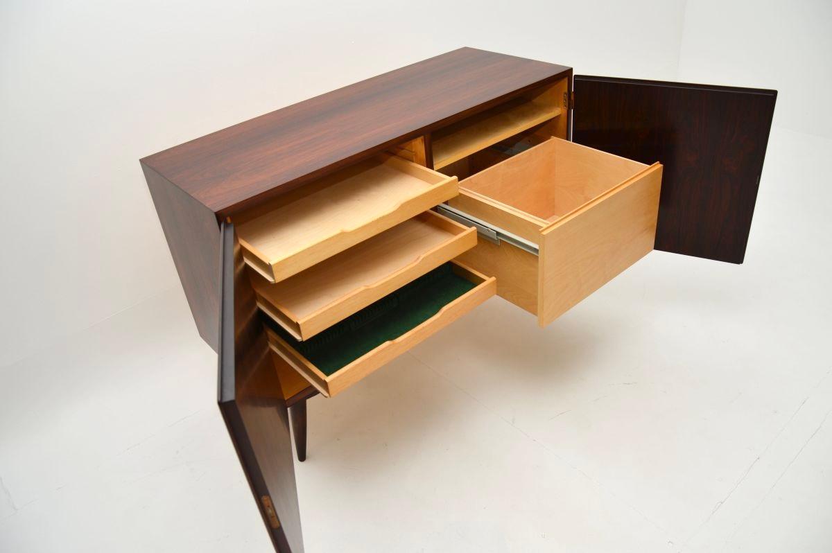 Wood Vintage Danish Sideboard / Cabinet by Poul Hundevad For Sale