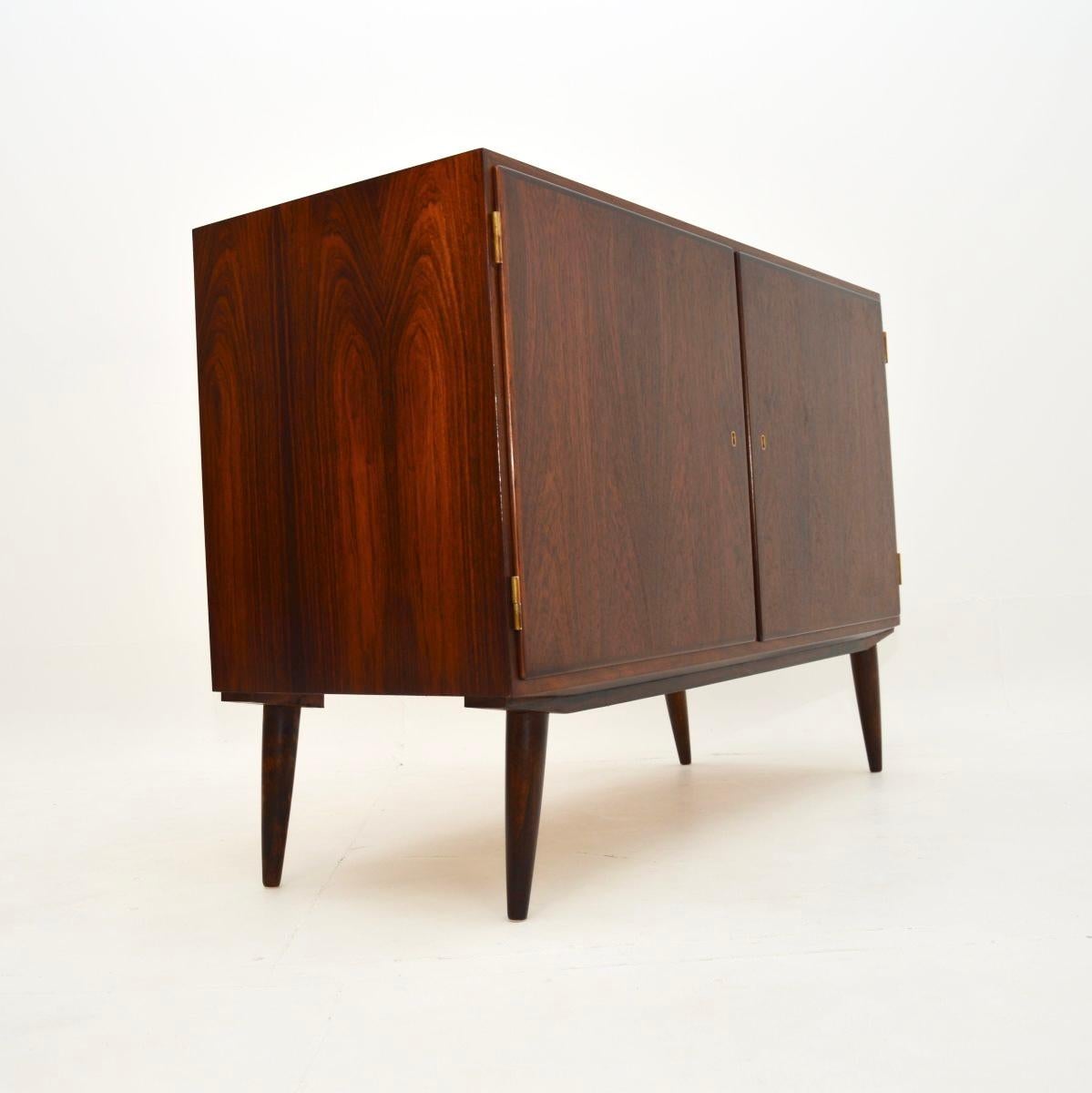 Vintage Danish Sideboard / Cabinet by Poul Hundevad For Sale 1