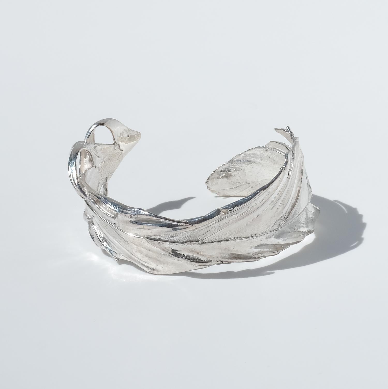 da uomo o donna Bracciale danese d'argento vintage di Flora Danica in vendita