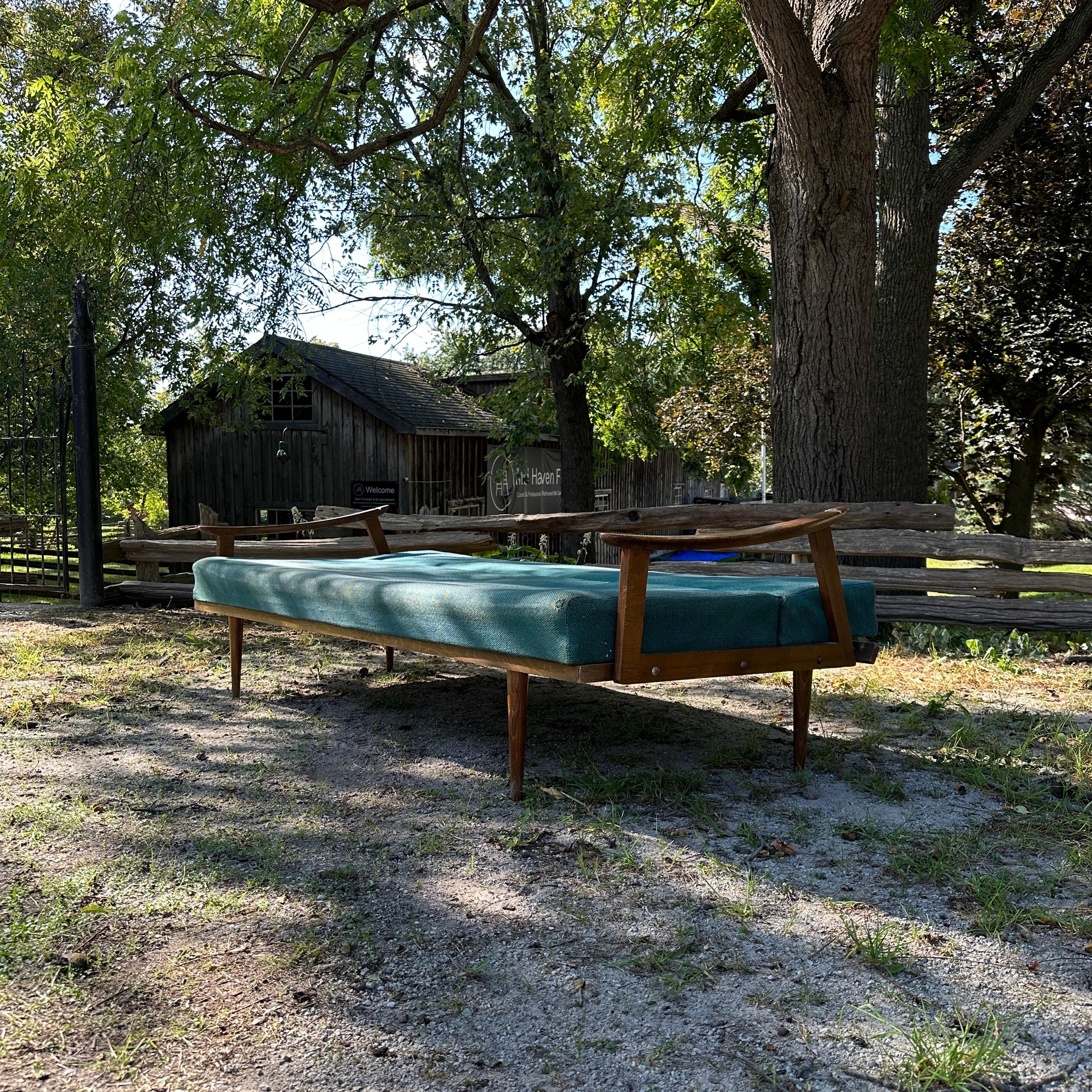 Mid-Century Modern Vintage Danish Sofa Bed For Sale