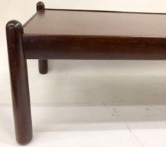 Vintage Danish Solid Teak Coffee Table, 1970s