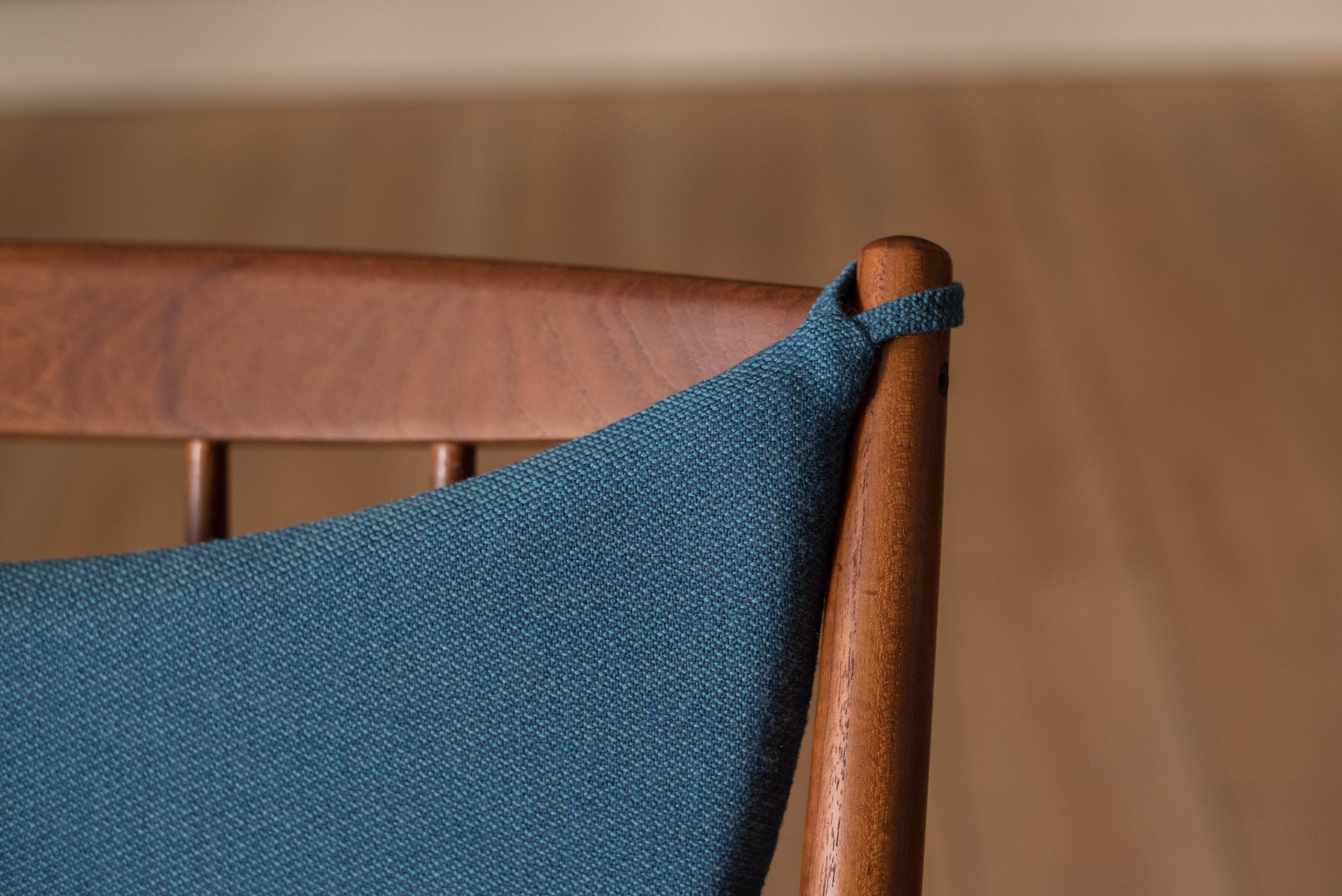 Vintage Danish Solid Teak Rocking Chair by Frank Reenskaug for Bramin ...