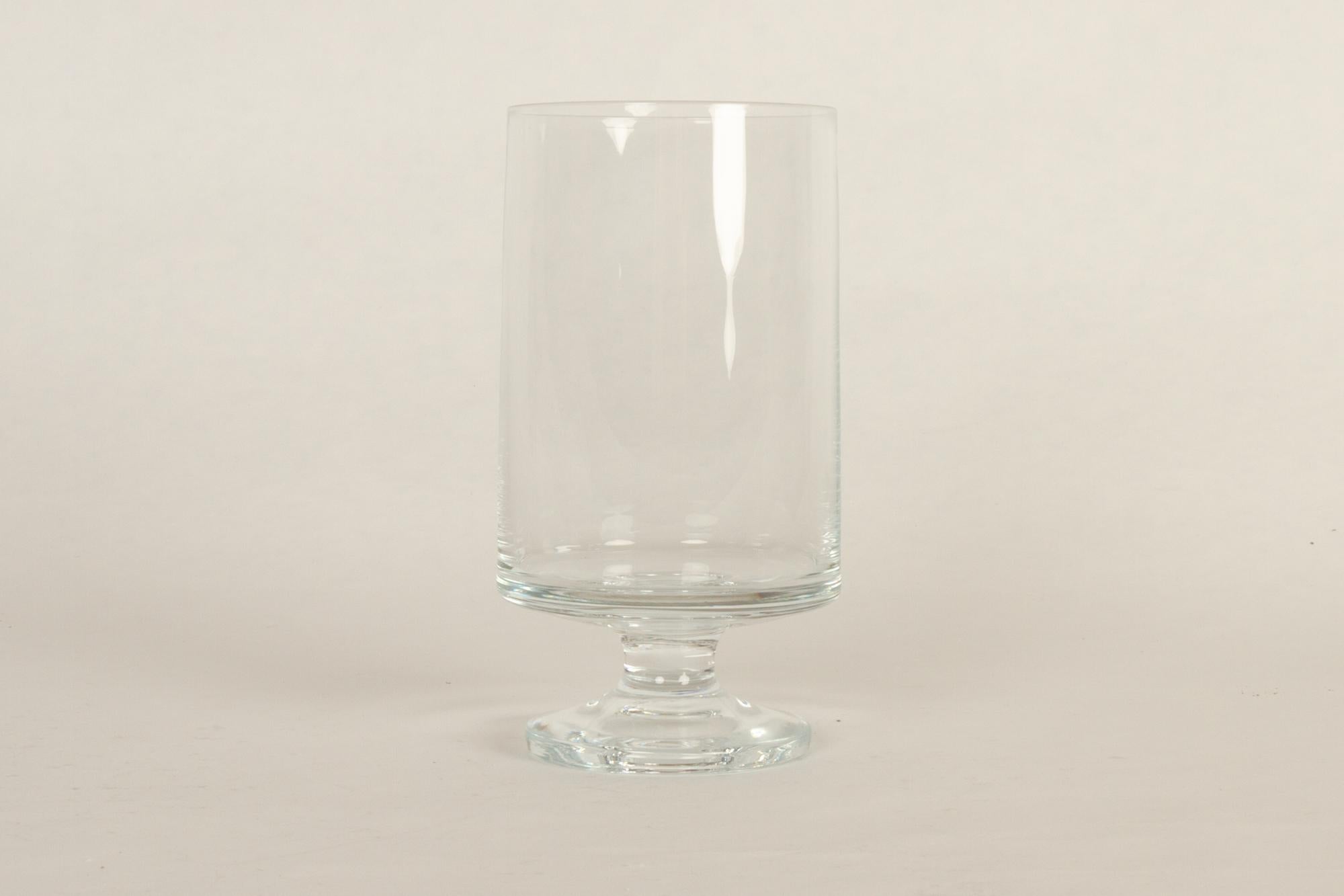 Vintage Danish Stub Glasses by Kastrup-Holmegaard, 1950s In Good Condition For Sale In Asaa, DK