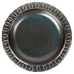Vintage Danish Studio Pottery Schale von Sejer Keramik, 1977