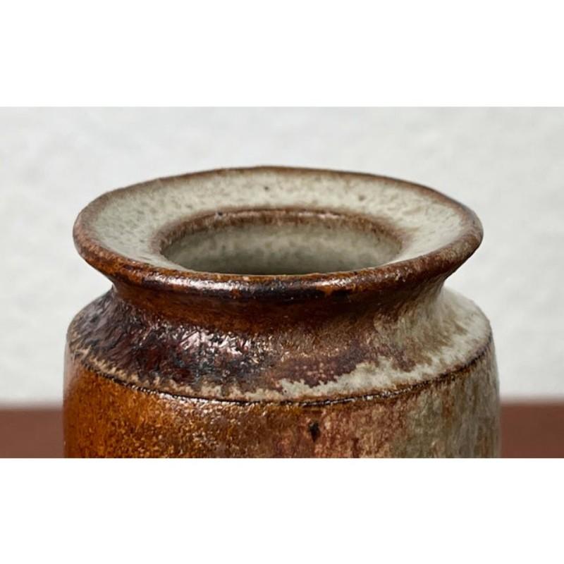 Danese Vaso danese d'epoca in Studio Pottery di Leif Aase Vang, 1985 in vendita