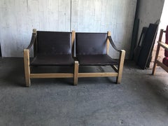 Vintage Danish Style Safari Sofa, 1960s