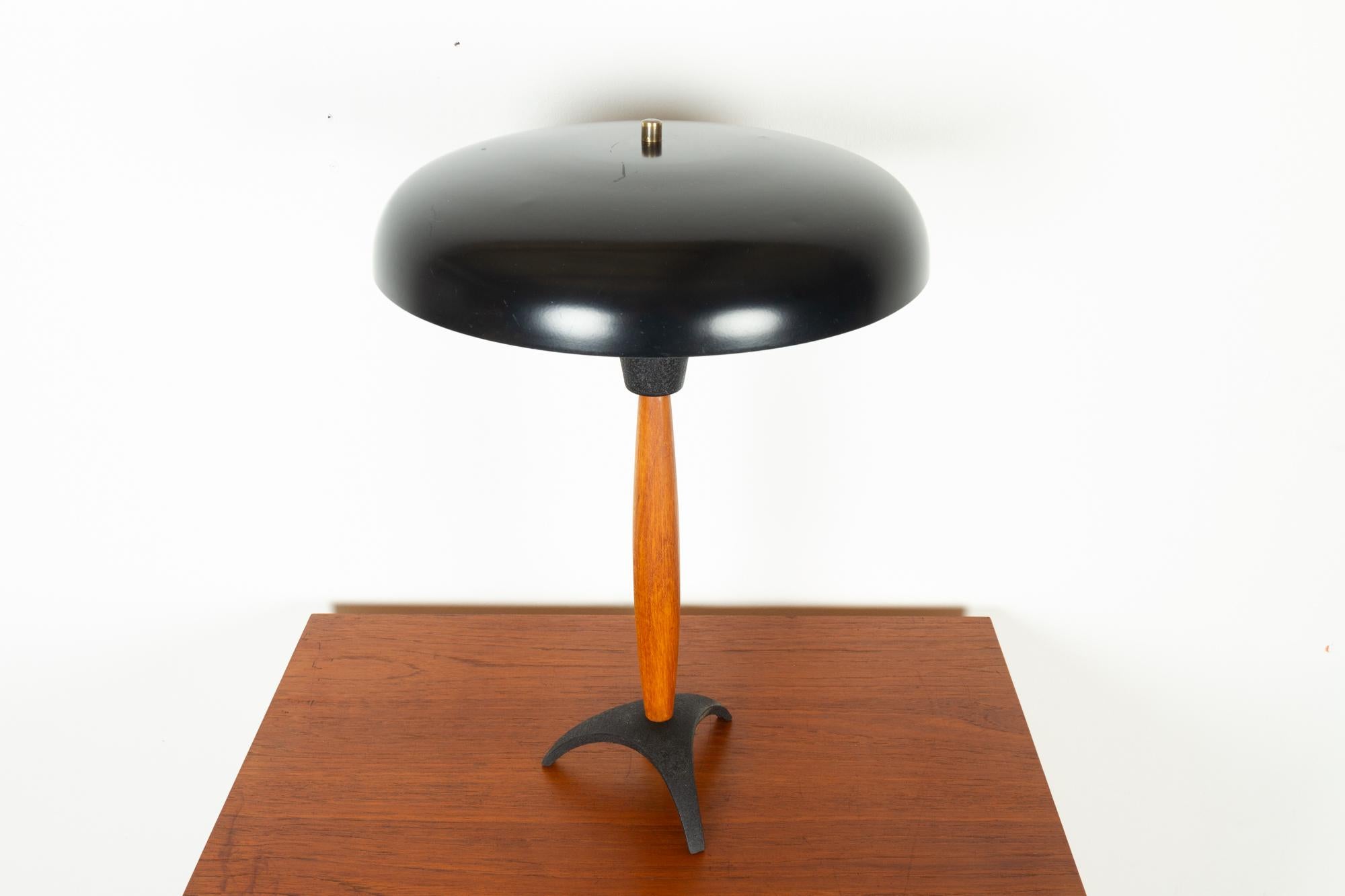 Space Age Vintage Danish Table Lamp, 1960s For Sale