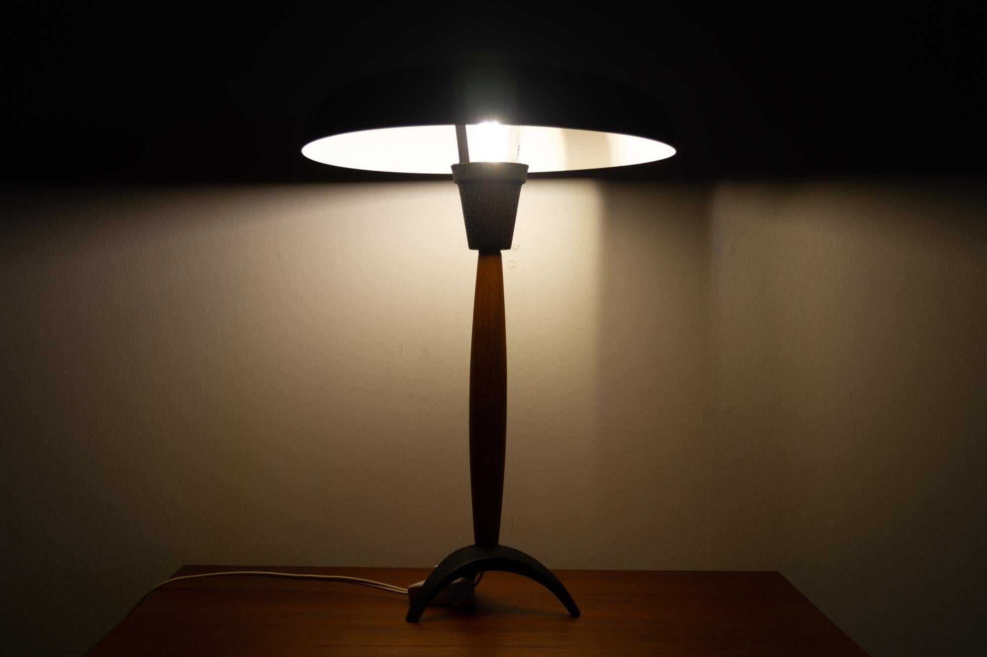 Vintage Danish Table Lamp, 1960s For Sale 2