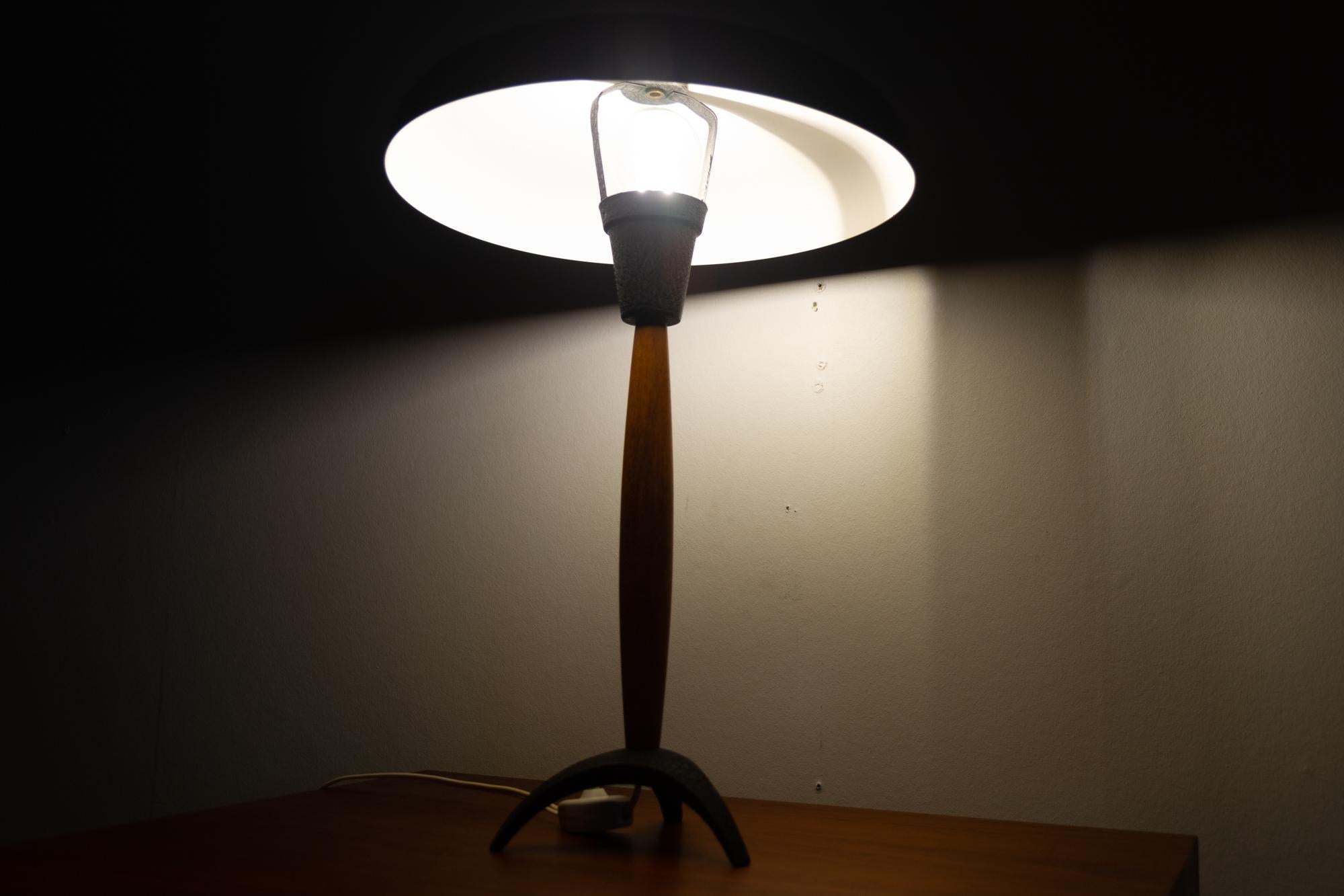 Vintage Danish Table Lamp, 1960s For Sale 3