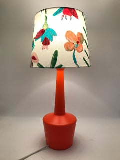 Vintage Danish Table Lamp by Kastrup Glass Works from the 1960s
