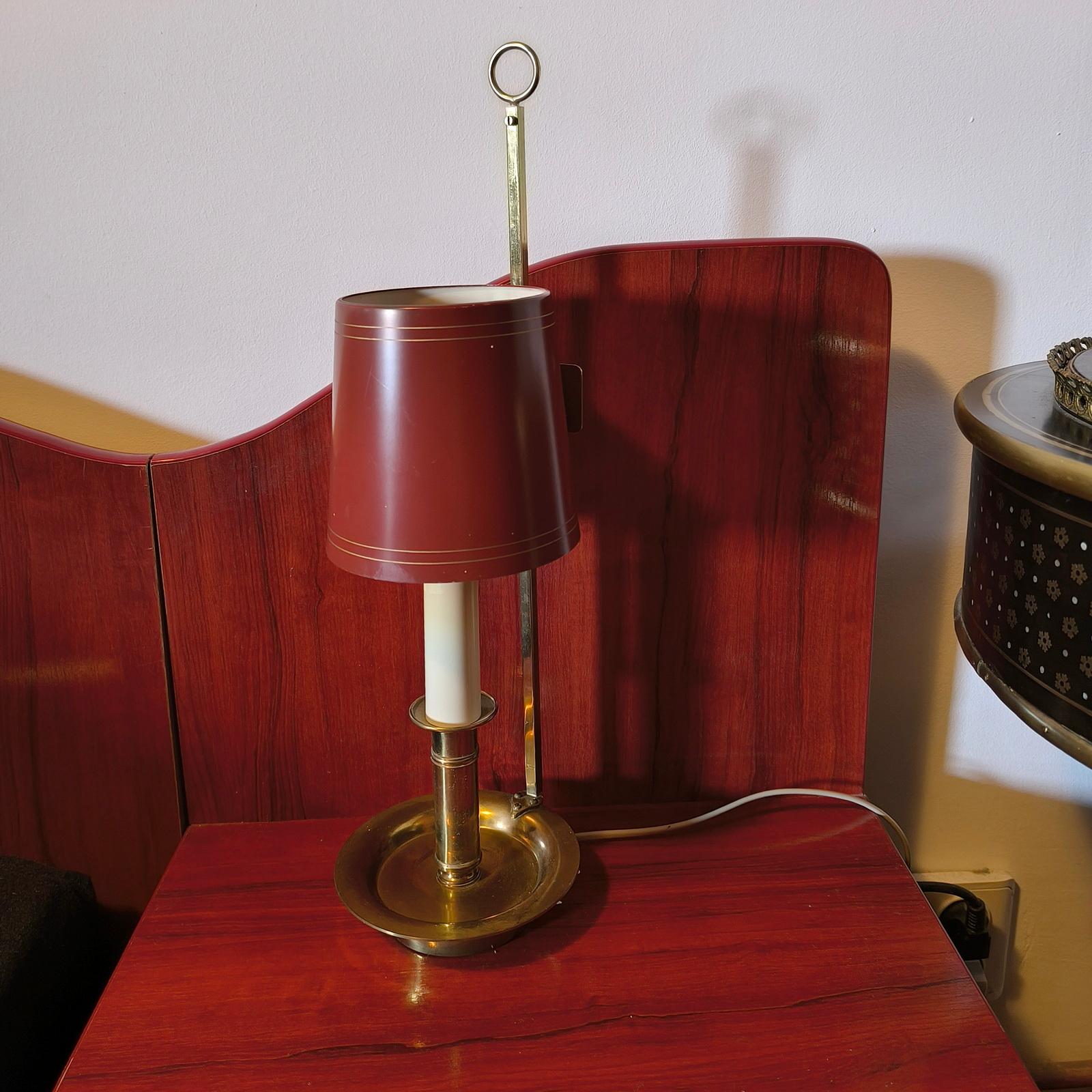 Vintage Danish Table Lamp by Th. Valentiner Copenhagen For Sale 4