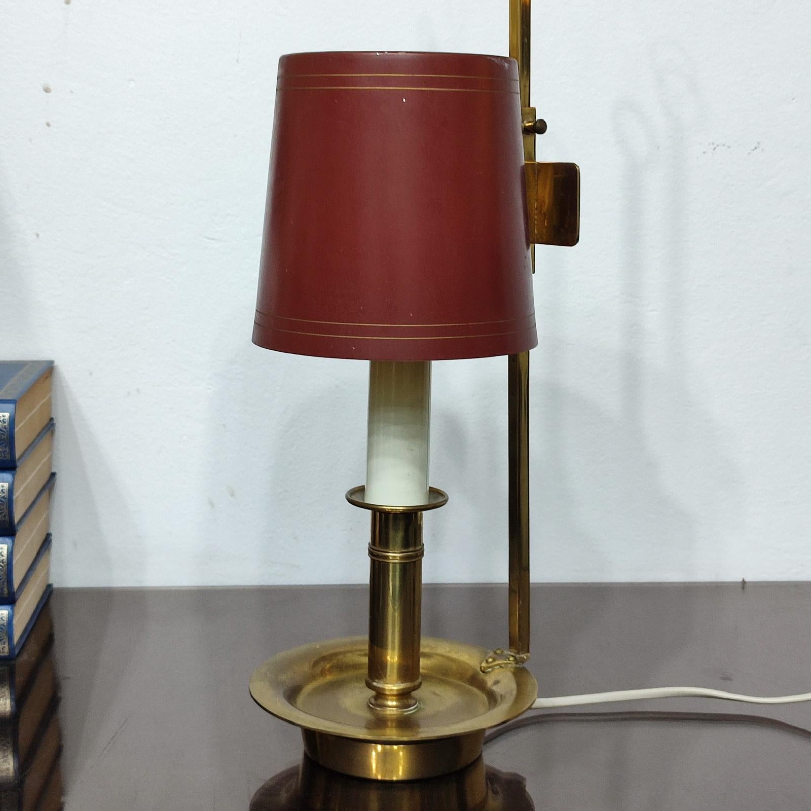 Mid-Century Modern Vintage Danish Table Lamp by Th. Valentiner Copenhagen For Sale
