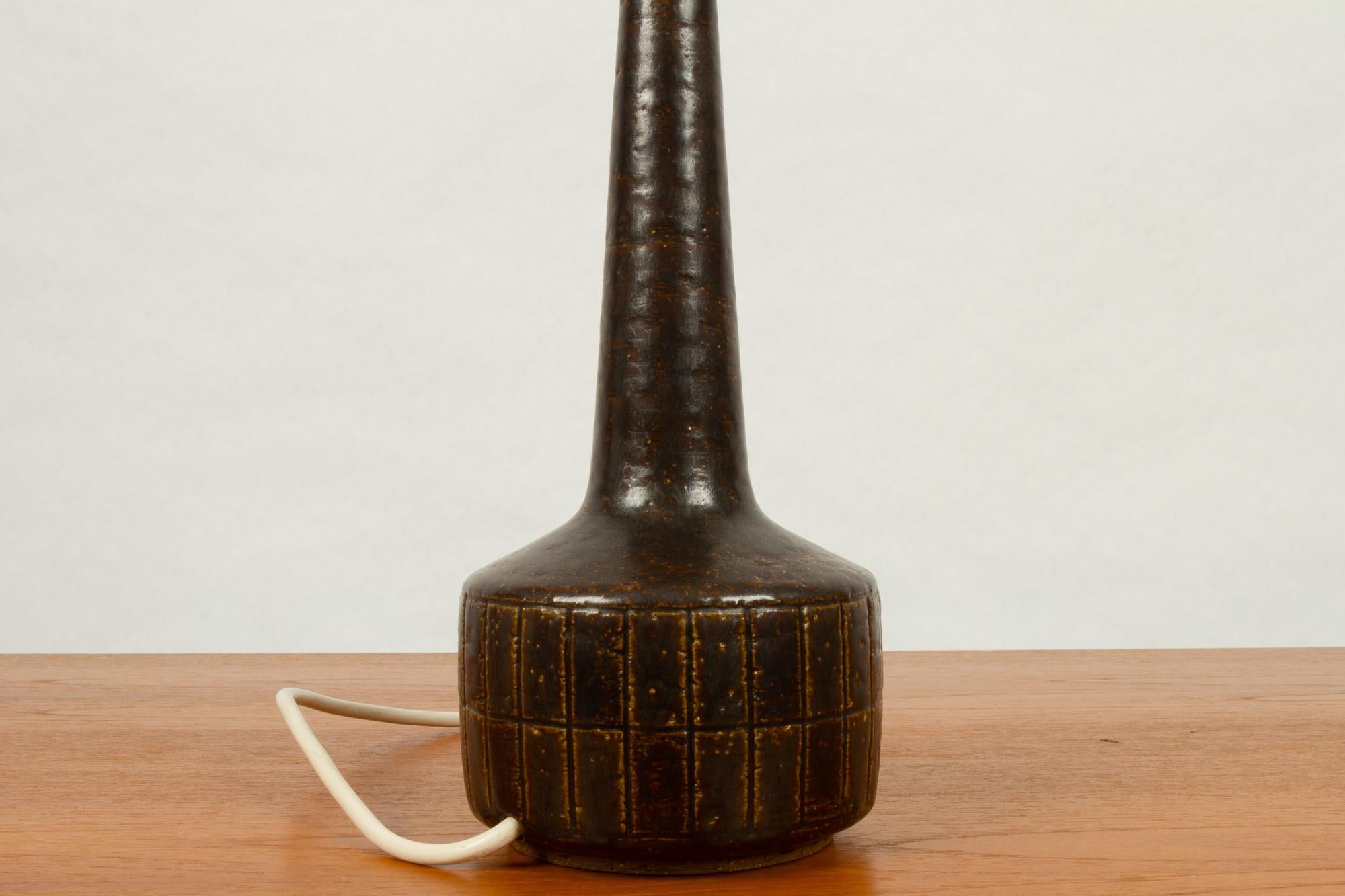 Ceramic Vintage Danish Table Lamp from Palshus, 1960s