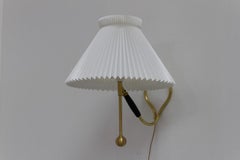 Vintage Danish Table or Wall Lamp Model 306 by Kaare Klint for Le Klint, 1960s.