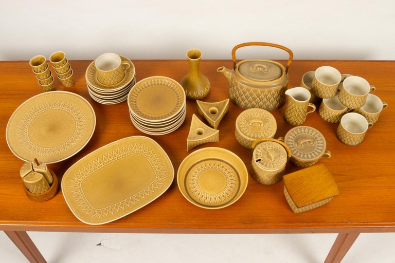 Vintage Danish Tableware by J. H. Quistgaard, 1960s In Good Condition For Sale In Asaa, DK