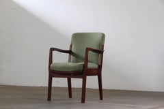 Vintage Danish Teak Armchair, Mid-Century Modern, 1950s