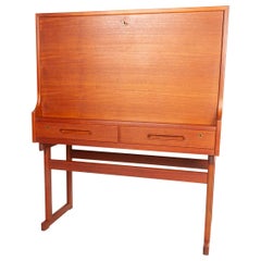 Vintage Danish Teak Bar Cabinet, 1960s