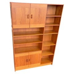 Vintage Danish Teak Bookcase by Domino Mobler